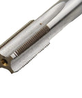 Close-up of Left Hand Thread Tap Pro Grade M13.5 X 1.0mm HSS High Speed Steel For Cutting Internal Threads In Ferrous And Nonferrous Materials