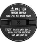 Toyota Lexus Gas Cap Replacement Dope Fit For 1989-2004 Camry Corolla RAV4 Sienna, warning caution instructions visible