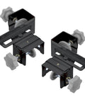 Stainless Steel Adjustable Drawer Front Clamps Set For Quick No-Fuss, Secure Install In Furniture Making And Cabinet Projects