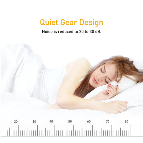 Must Have Remote Controlled 360 Rotating Turntable For Jewelry Photography And Live Streaming With Adjustable Speed Silent Motor Operation Perfect Display Stand showing a woman peacefully sleeping on a soft white bed.