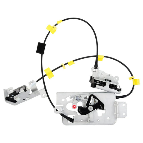 Ford F150 Left Side Door Rear Lock Latch Actuator Cable Assembly Set Upper And Lower For 2004 2008 Extended Cab Direct Replacement