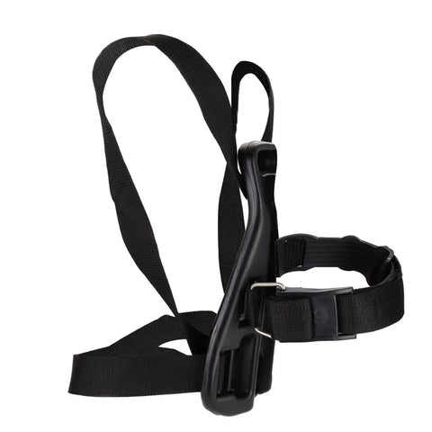 Adjustable Diving Tank Strap With Anti Skid Grip For Rock Solid Oxygen Bottle Holder, Durable Scuba Accessory in black material