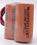 Six Volt 1650mAh Beefy Lithium Backup Battery Pack For MR J4 Servo CNC PLC Memory And Alarm Backup Power 2CR17335A WK17 Compatible