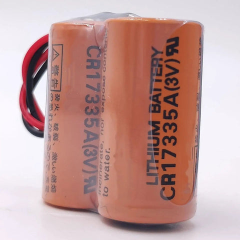 Six Volt 1650mAh Beefy Lithium Backup Battery Pack For MR J4 Servo CNC PLC Memory And Alarm Backup Power 2CR17335A WK17 Compatible