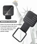 US Flag Trailer Hitch Covers 2 Inch Square Mouth Rubber Receiver Cover For All American Cars Trucks And SUVs Built To Last