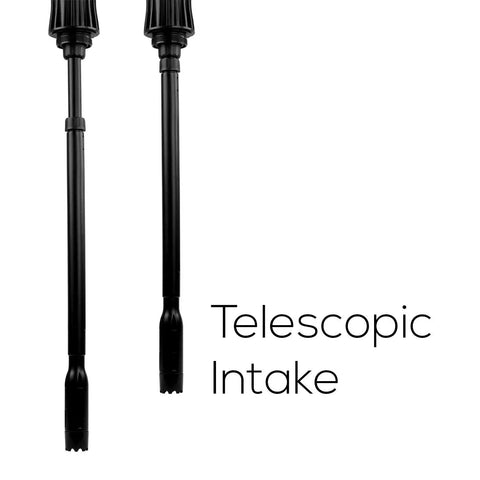 Adjustable telescopic suction tube for Heavy Duty Electric 55 Gallon Drum Liquid Transfer Pump, suitable for fluid handling tasks.