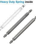 22mm Watch Spring Bars With Removal Tool For Easy Strap Swaps No Fuss Stainless Steel Watch Band Pins For 22mm Lug Width Durable Replacement Pins With Double Shoulder Design
