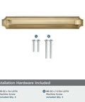 5 Pack 5 Inch Hole Centers Brushed Gold Cabinet Pulls With Backplate Heavy Duty Handles For Kitchen Cabinets And Drawers Solid Base Plate Hardware Easy Installation Contemporary Built To Last Durable Upgrade with included screws