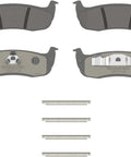 OEX711M Disc Brake Pad Set Premium Semi Metallic With Patented Wave Design on white background