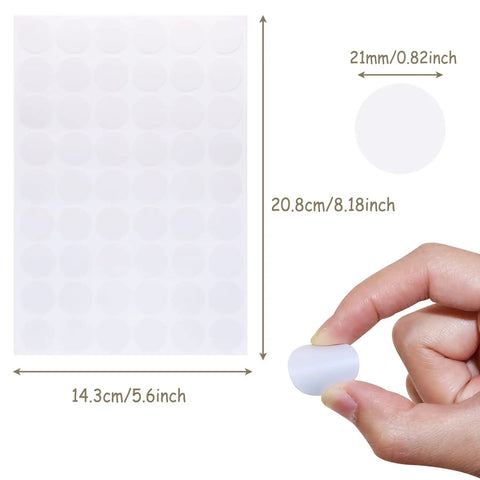 108 Piece Self Adhesive Screw Hole Covers For Furniture And Cabinets 20 Millimeter Light White Plastic Discreet Caps That Hide Clunky Hardware Straight Up Clean Fit Zero Hassle Install Low Key Perfect For Any Wood Project Refresh