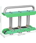 Hydraulic Sheet Metal Bending Machine 0 to 90 Degrees for Steel Aluminum and Copper with V Groove Roller System