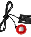 Red Magnetic Treadmill Safety Key, Universal Round Key Replacement for Most Treadmills, quick magnetic emergency stop key