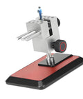 All Purpose Adjustable Stainless Steel Tool Vise Clamp For Home Shop And Workshop Rock Solid Hold Across Different Machines DIY Friendly Heavy Duty Universal Fit Quick Secure Clamping For Tools, close-up on base