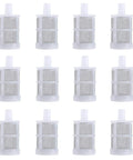 Hose Connection Filter For Aquarium Pumps And Fish Tanks Internal Spray Filter Suction Strainer Removable Sediment Filter 12 Pack