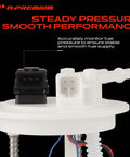 Heavy Duty High Flow Electric Fuel Pump Module Assembly With Pressure Sensor For Saturn L100 L200 L300 LW200 top view with connectors
