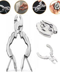 9-In-1 Keychain Multitool Pliers With Wire Cutter Stripper Crimper Bottle Opener And Screwdrivers, stainless steel compact pocket tool