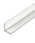 Clear Butyrate Plastic Even Leg Angle Molding Three Quarters By Three Quarters By One Sixteenth Inch Thick 36 Inch Length Pack Of Four High Gloss Finish SemiRigid Edge Protector For Furniture And Walls