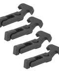 Four rubber latches from T Handle Draw Latch Kit With Four Rubber Latches And M5 Screws Anti Corrosion Vibration Damping For RV Trailers
