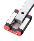 Stainless Steel Linear Guide Rail Slider Type HGH And HGW For Ultra Smooth Rail Motion System Built For Rock Solid CNC Machines 3D Printers Engraving Equipment Auto Inspection Benches Industrial Grade High Precision Low Backlash, close-up slider