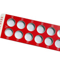 Red bar from 32 Lenses Retinoscopy Rack Kit For Ophthalmology And Optometry, Dual Bar Lens Set With Minus Red And Plus Black Power Lenses