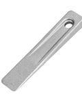 5-inch steel setup wedge with hole for milling machines, planers, and shapers