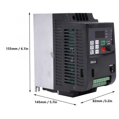 Industrial Grade 440V 11KW Three Phase Input And Output VFD Variable Frequency Drive For Precise Motor Speed Control Inverter 10HP 7.5kW High Torque Beast Mode Power Controller For Industrial Automation And Motor Systems, 155mm x 145mm x 82mm