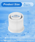 ArrogantF wheel bearing replacement for Hayward pool cleaners, white plastic housing, 2-pack