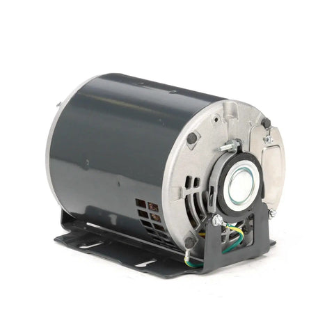 D143 48Y Frame Open Drip Proof Beefy Belt Drive Motor For Tough Job Sites, One Third Horsepower, 1725 RPM, 115 VAC, single-speed motor