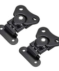 Tough As Nails Heavy Duty Iron Butterfly Twist Latch Keeper Toggle Clamps 1.61 Inch in black, ideal for securing equipment.