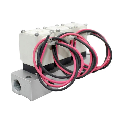 Rock Solid Two Way Direct Acting Air Solenoid Valve DC24V Fits Quarter Three Eighth Or Half Inch Lines Smooth Runs High Pressure Pneumatics For Straight Shoots And Heavy Duty Shop Projects