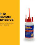 Pro Grade Medium Wood Adhesive Glue For Pros, Clear All Purpose Wood Glue With 4000 Psi Tensile And Shear, 2.25 Oz bottle
