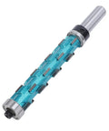 Rock Solid Flush Trim Spiral Carbide Router Bit For Woodworking Pros That Cuts Clean Through Plywood And Hardwood Fast Without Splintering, 3/4 cut diameter.