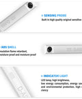Non Contact Magnetic Induction Switch For Pneumatic Cylinders D-A93 showing sensing probe, ABS shell, indicator light details