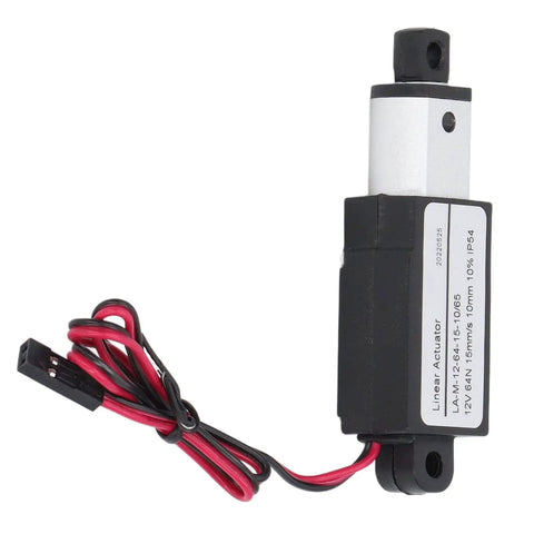 12V Mini Linear Actuator With 10mm Stroke, Aluminum Housing, Micro DC Actuator For Automation And Agriculture, Easy Polarity Wiring