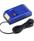 Watch Demagnetizer Pro Tool For Mechanical Watches 110 220V, blue compact device with cord and button for precision timekeeping