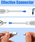 Industrial Grade Grease Needle Coupler Set With High Pressure Needle Nozzle for precision lubrication and attachment