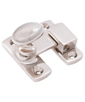 Polished Nickel Oval Cabinet Turn Latch 55mm Cupboard Lock for Kitchen and Bath Cabinets, Tough As Nails Dope Brass Hardware