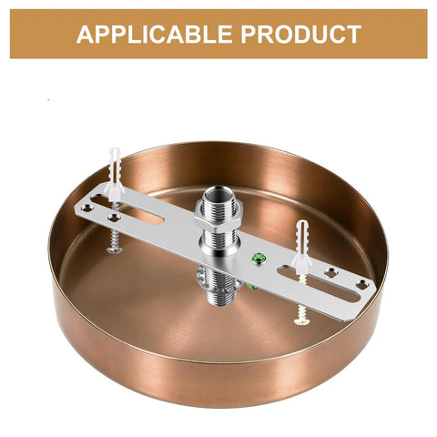 4 Inch Ceiling Light Mounting Bracket Kit Four Pack Universal Lamp Crossbar Hardware Set for chandeliers and ceiling fans