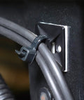 Heavy Duty Self Adhesive Zip Tie Mounts Kit Includes Eight Inch Zip Ties And Screws UV Protected Outdoor Sticky Wire Fasteners