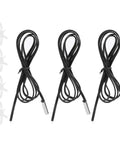Three black high sensitivity temperature probes for Pro Grade Programmable Logic Controller Module in industrial automation systems.