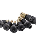 Multi-Size Rivet Nut Mandrel Set With Hex Rivet Heads, Hand Rivnut Tool Mandrels, sizes 10-24, 6-32, 8-32, 5/16-18, 1/4-20, 3/8-16