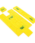 Three Piece Polyurethane Concrete Stamps Set For Outdoor Surfaces With Seamless Impression Mold To Nail Realistic Cement Texture