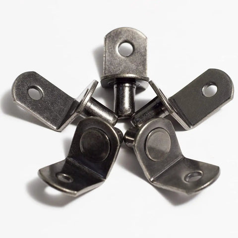 Gun Metal Color L Shaped Shelf Pins One Quarter Inch Diameter For Kitchen Cabinets Closets And Bookcases Twenty Pack Heavy Duty