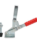 Built Tough Quick Release Vertical Toggle Clamp For Woodworking Jigs And Fixtures, 370Kg Clamping Force, Galvanized Steel Build