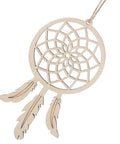 Wooden Dream Catchers DIY Kit With Hollow Design 50 Pcs Boho Style Wood Pendants For Creative Activities And Bedroom Wall Decor Fun Craft Supplies For Painting Crafting And Kids Projects, unfinished wood pendant