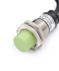 Inductive Proximity Sensor Switch M18 8mm Sensing Distance, DC 12 to 24V, 3 Wire NPN Normally Closed, Cylindrical Type Detector Non Shield