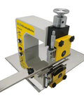 V Cut PCB Cutting Machine With Limit Module Upgraded Groove Cutter For PCB Boards And LED Light Panels 110V 40W Pro Grade Cutter, precision V-groove separator on metal base