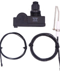 Push Button Fire Pit Igniter Kit With Two Outlets For Natural Gas Or Propane Burners Up To 150K BTU shown with wires