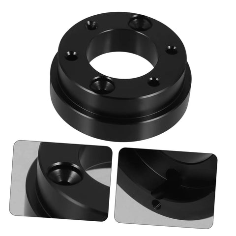 Racing Steering Wheel Adapter Plate For Modified Cars And Sim Racing Durable Alloy Wheel Adapter showing design details