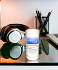 Bottle of Alcohol Free Electronics Cleaning Wipes for Screens Keyboards Phones and Gaming Controllers Fast Drying on a desk